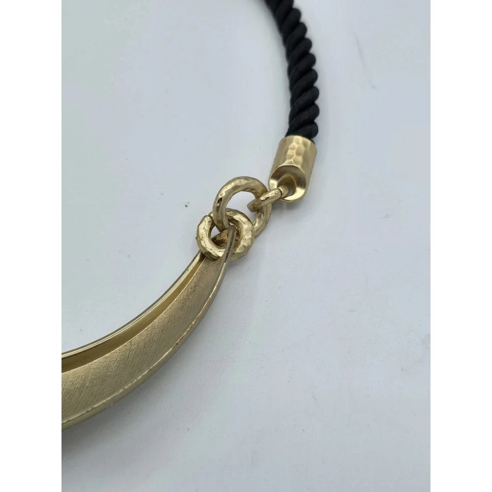 VINTAGE Chico's Fashion Statement Gold Toned Necklace - 24" Excellent Condition - Picture 5 of 9